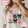Women’s Comfort Colors Halloween Pumpkin Pink Bows & Ghost Short-Sleeve T-Shirt – Soft Relaxed Fit 100% Ring-Spun Cotton Top, Breathable Fabric, Casual Streetwear Women’s Comfort Colors Halloween Pumpkin Pink Bows & Ghost Short-Sleeve T-Shirt – Soft Relaxed Fit 100% Ring-Spun Cotton Top, Breathable Fabric, Casual Streetwear
