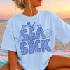 Women’s Called in Seasick Graphic T-Shirt – Comfort Colors, Loose Casual Fit, Beach Trip Humor, Playful Puns Turn Trips Into Laughs, Seasick Pun Adds Humor, Cruise Top Women’s Called in Seasick Graphic T-Shirt – Comfort Colors, Loose Casual Fit, Beach Trip Humor, Playful Puns Turn Trips Into Laughs, Seasick Pun Adds Humor, Cruise Top