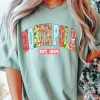 Women’s North Pole EST. 1824 Casual Round Neck T-Shirt – Comfort Colors Garment, Oversized Fit Fabric, Christmas Graphic Top, Holiday Gift Women’s North Pole EST. 1824 Casual Round Neck T-Shirt – Comfort Colors Garment, Oversized Fit Fabric, Christmas Graphic Top, Holiday Gift